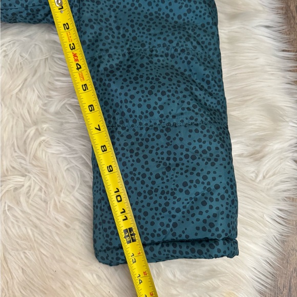 Carter’s Size 3T Teal Green Bib‎ Ski Snow Pants Polka Dot - Picture 6 of 7
